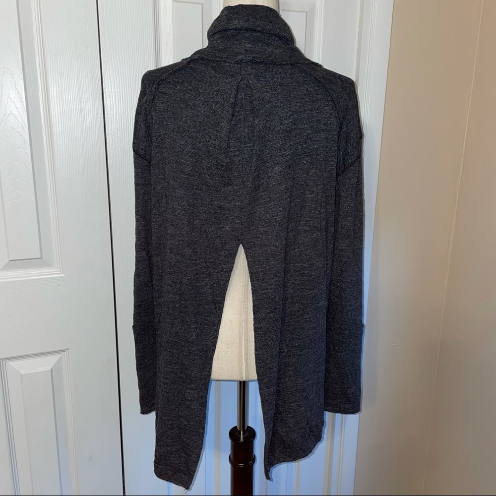 Free People Split Back Turtle Neck - image 2